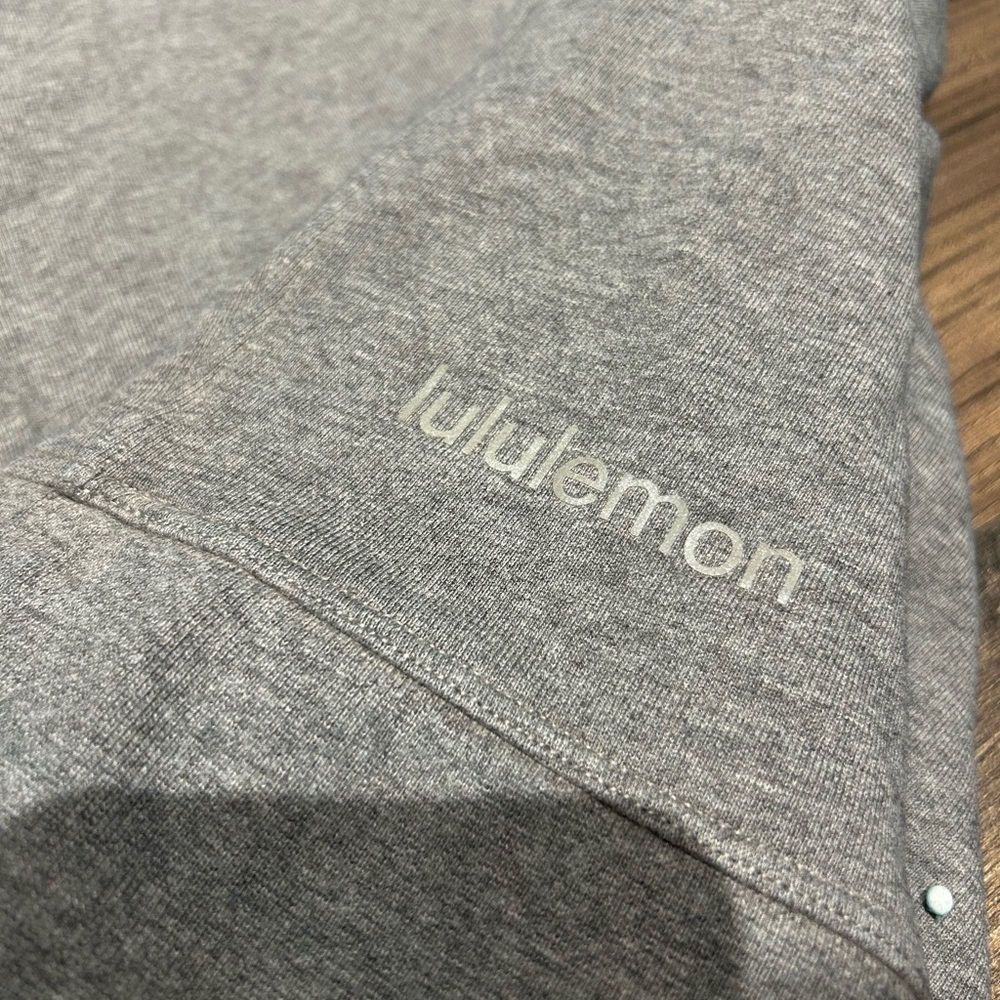 Lululemon Perfectly Oversized Crew Sweater Grey Size 12 - Picture 3 of 3